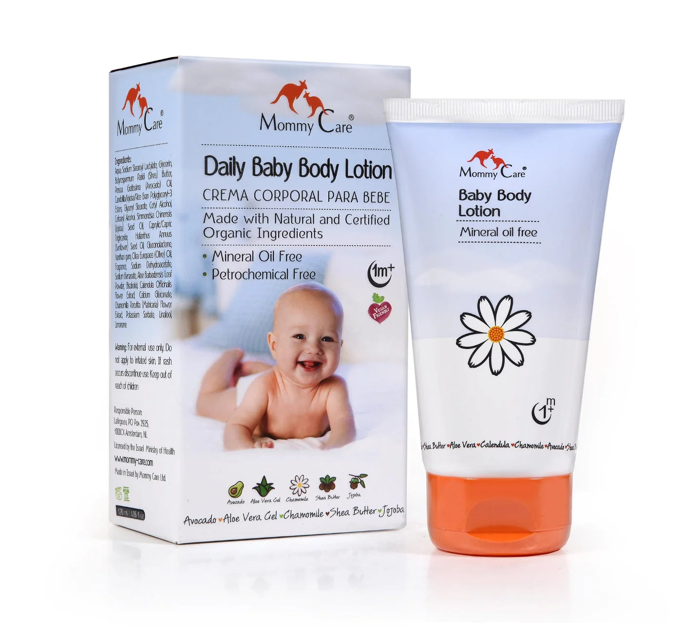 Mommy Care - Daily baby body lotion 120 ml