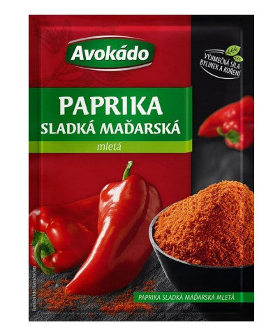 Avokado Paprika sweet Hungarian ground 5 x 25g