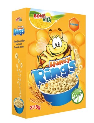 Bonavita Honey rings cereal 375g