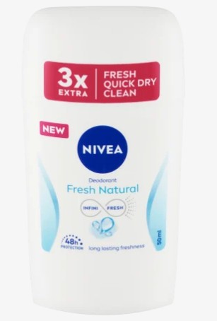 NIVEA deodorant stick Fresh Natural, 40 ml