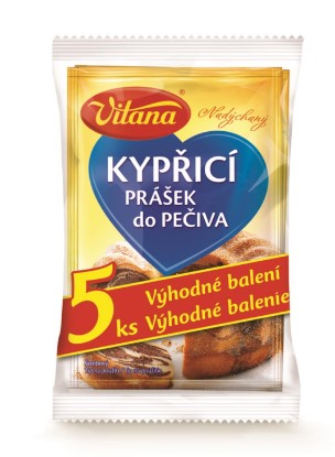 Vitana Baking powder 5x65 g