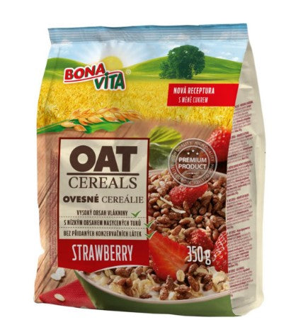 Bonavita Oat cereal strawberry 350g