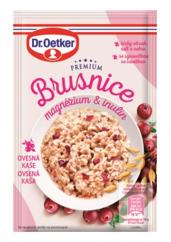 Dr. Oetker Premium oatmeal cranberry 3 x 55g