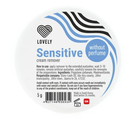 LOVELY cream remover Sensitive, 5 g