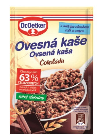 Dr. Oetker Oatmeal chocolate 3 x 58g