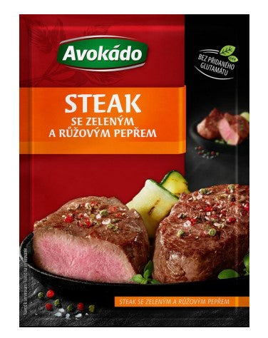 Avokado Steak with green and pink pepper Seasoning 5 x 20g