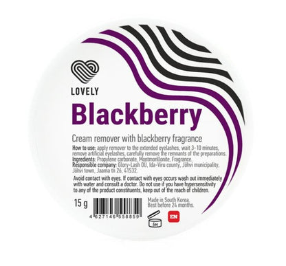 LOVELY cream remover Blackberry, 15 g