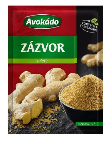 Avokado Ground ginger 5 x 20 g