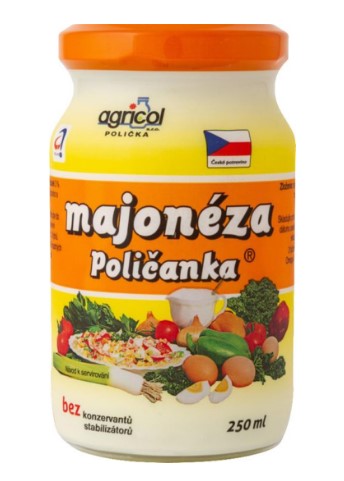 Agricol Poličanka mayonnaise 250 ml