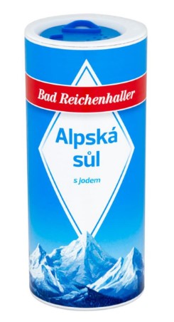 Bad Reichenhaller Alpine salt with iodine salt shaker 500 g