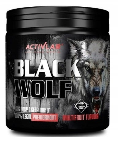 Activlab Black Wolf Pre-workout blackcurrant 300 g