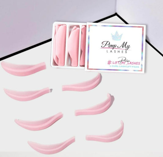 PIMP MY BROWS Universal Lash Lift Pads L eyelash curlers, 4 sizes