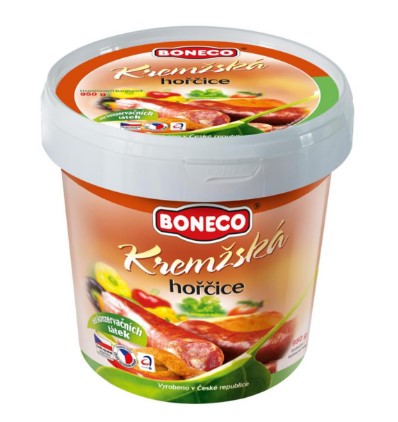 Boneco Kremžská kostelecká mustard 950 g