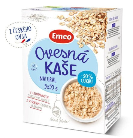 Emco Oat porridge Natural 5x55 g