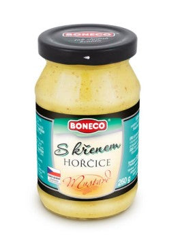 Boneco Mustard with horseradish 260 g