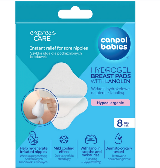 Canpol babies healing breast pads, 8 pcs