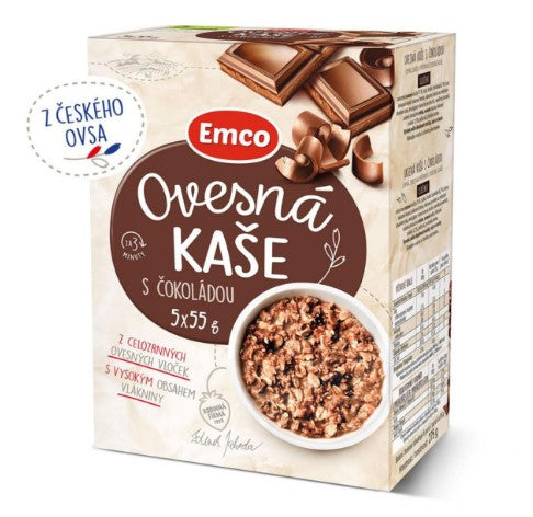 Emco Oatmeal with chocolate 5x55 g