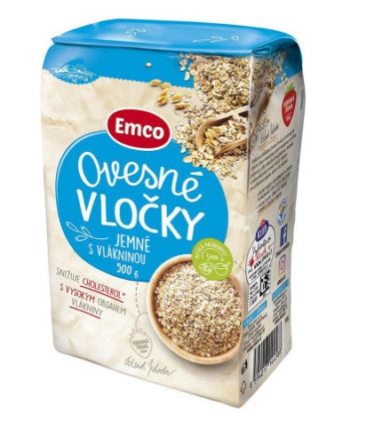 Emco Fine oatmeal with fiber 500 g