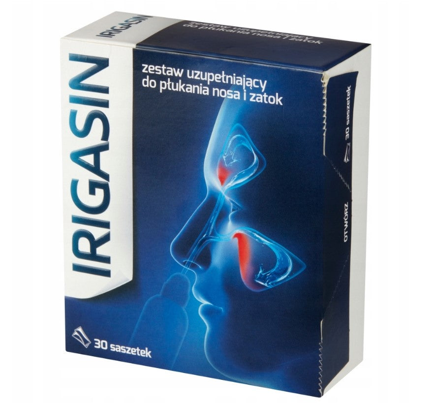 Irigasin Additional set for sinus and nasal irrigation 30 bags – My Dr. XM