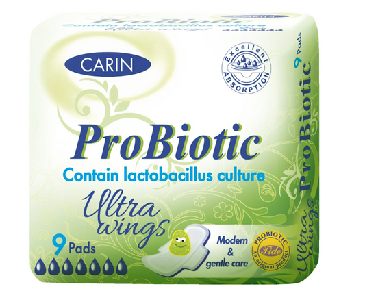 CARIN ProBiotic Ultra pads, 9 pcs