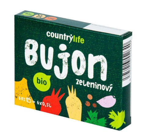 Country Life BIO Vegetable broth cubes 66 g