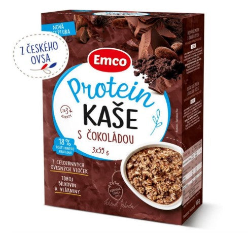 Emco Super porridge protein & quinoa with chocolate 3x55 g