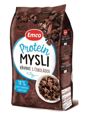 Emco Super Mysli Protein & Quinoa crunchy with chocolate 500 g