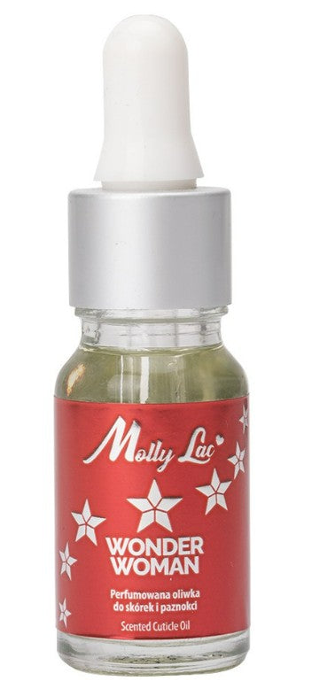 Mollylac perfumed cuticle and nail oil Wonder Woman, 10 ml