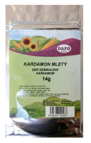 Dafo Ground Cardamom 5 x 14 g