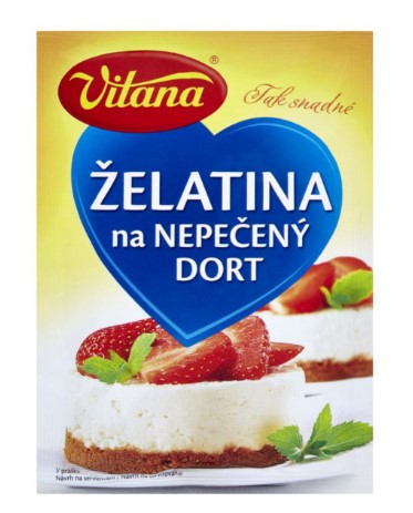 Vitana Gelatin powder for unbaked cake 3 x 50 g