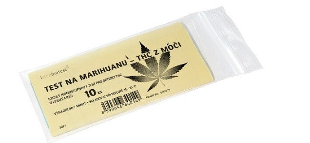 Test for marijuana (THC) from urine 10 pcs