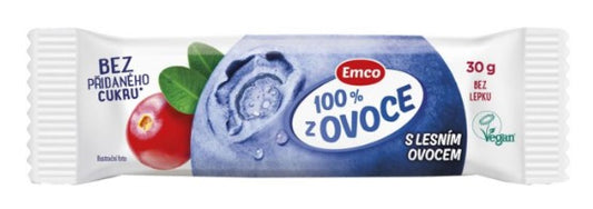 Emco Bar 100% forest fruit 5 x 30 g