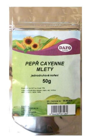 Dafo Cayenne pepper 3 x 50 g