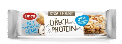 Emco Bar coconut and almond with walnut & protein 5 x 35 g