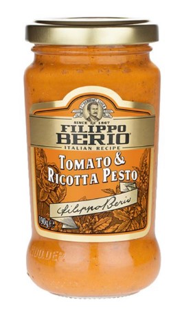 Filippo Berio Tomato & Ricotta cheese Pesto 190g