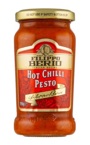 Filippo Berio Spicy pesto with chili pepper 190g