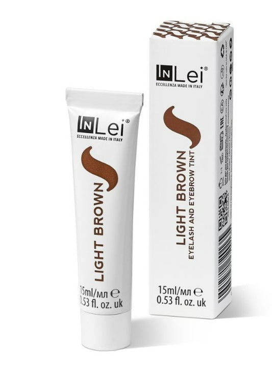 InLei eyelash and eyebrow tint - Light brown