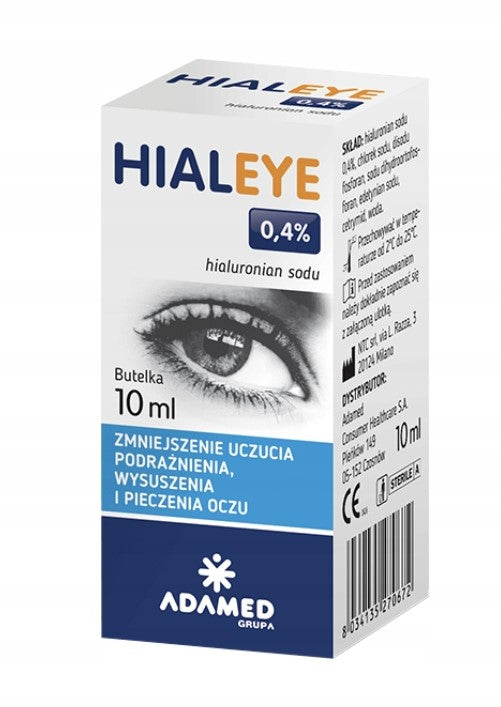 Hialeye 0.4% Hydrating eye drops 10ml