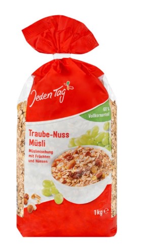 Jeden Tag muesli grape nut 1000g