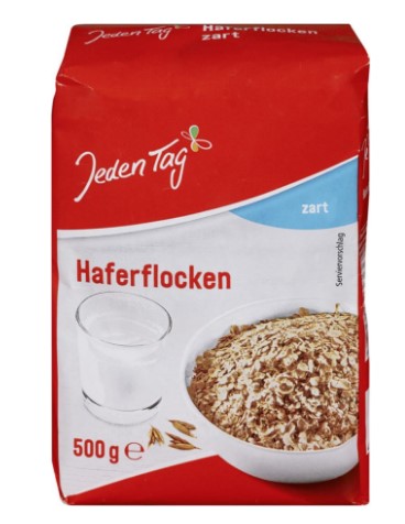 Jeden Tag Fine Oatmeal 500g