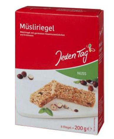 Jeden Tag bar muesli nut pack 200g