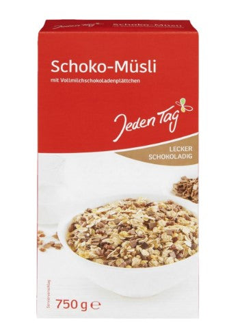 Jeden Tag chocolate muesli 750g