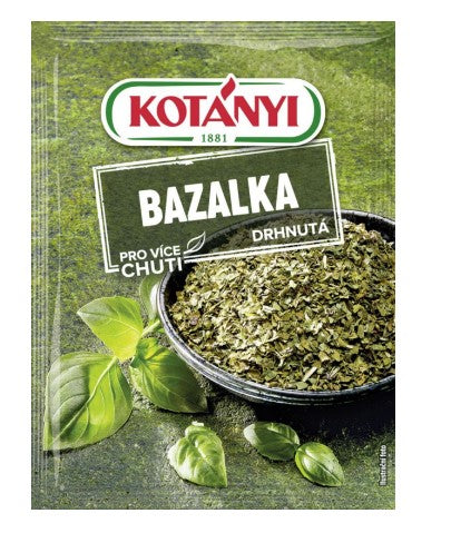 Kotanyi Basil, grated spices mix 5 x 9 g