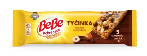 Opavia BeBe Good Morning bar with chocolate and hazelnuts 5 x 40g