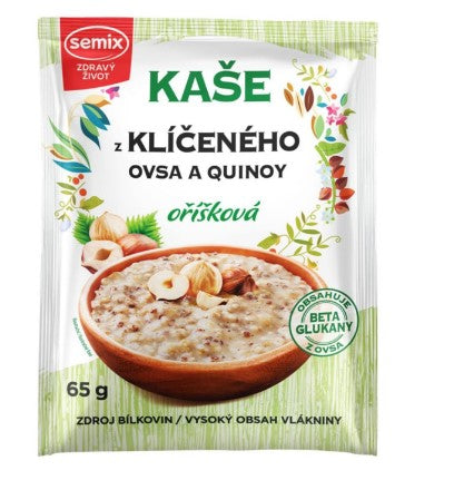 Semix Porridge from sprouted oats and quinoa with nuts gluten-free 3 x 65 g