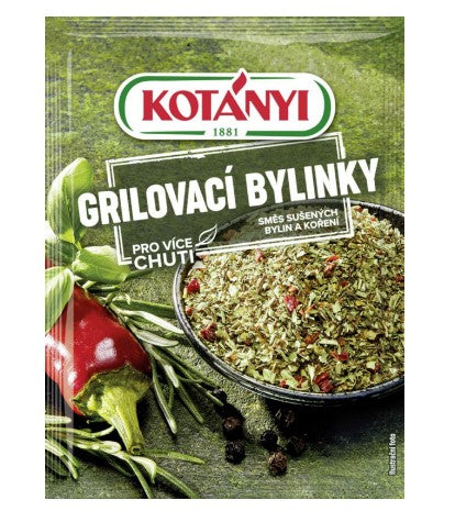 Kotanyi Grilling herbs spices mix 5 x 15 g