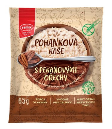 Semix Gluten-free buckwheat porridge with pecans 3 x 65 g