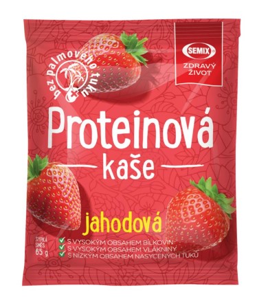 SeMix Strawberry protein porridge 3 x 65 g