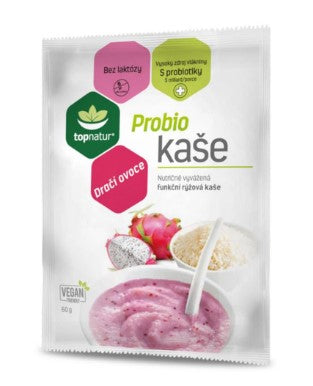 Topnatur gluten-free probio porridge dragon fruit 3 x 60g