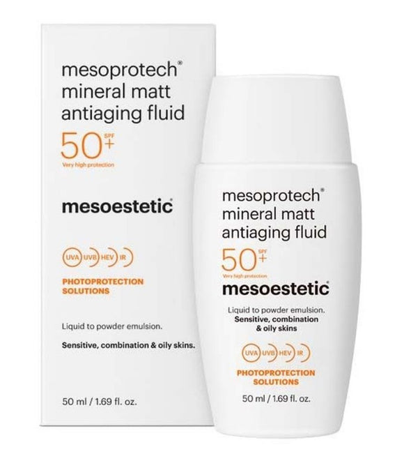 Mesoprotech Mineral Matt SPF 50+ Anti-aging fluid 50ml